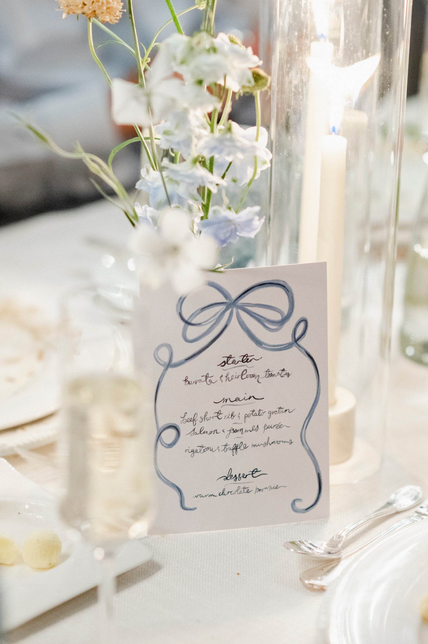 The Watercolour Menu