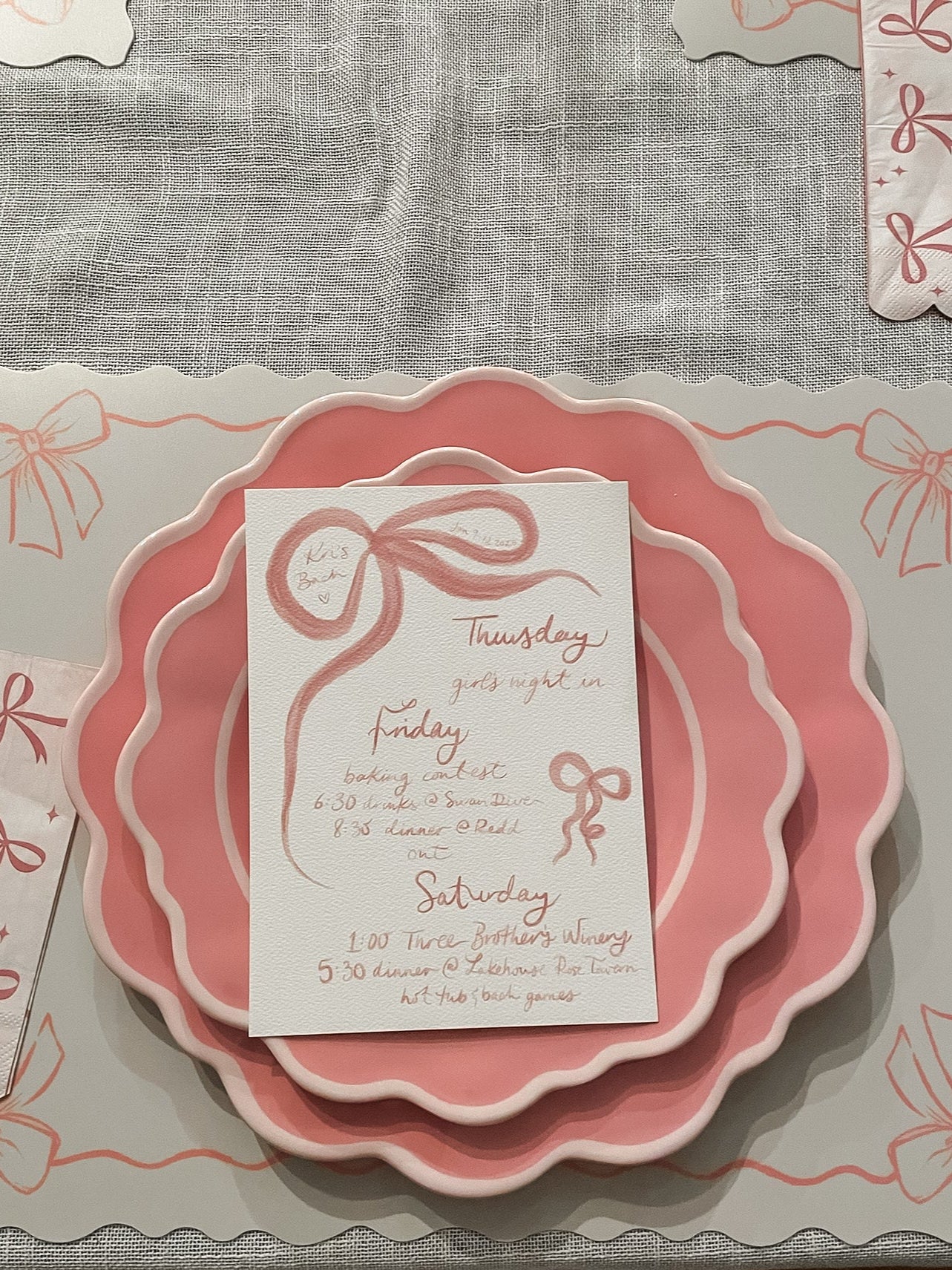 The Watercolour Itinerary