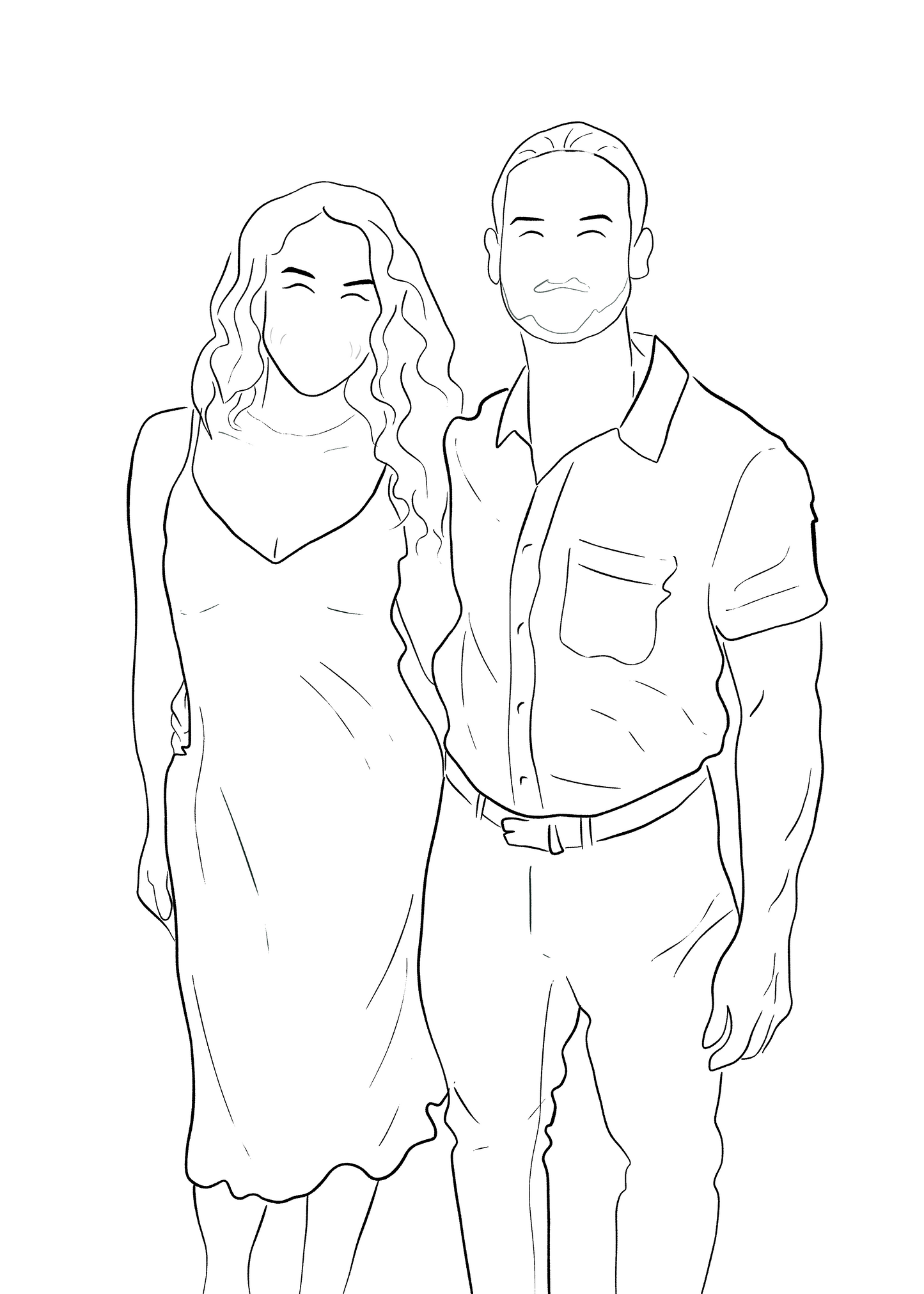 The Line Art Portrait