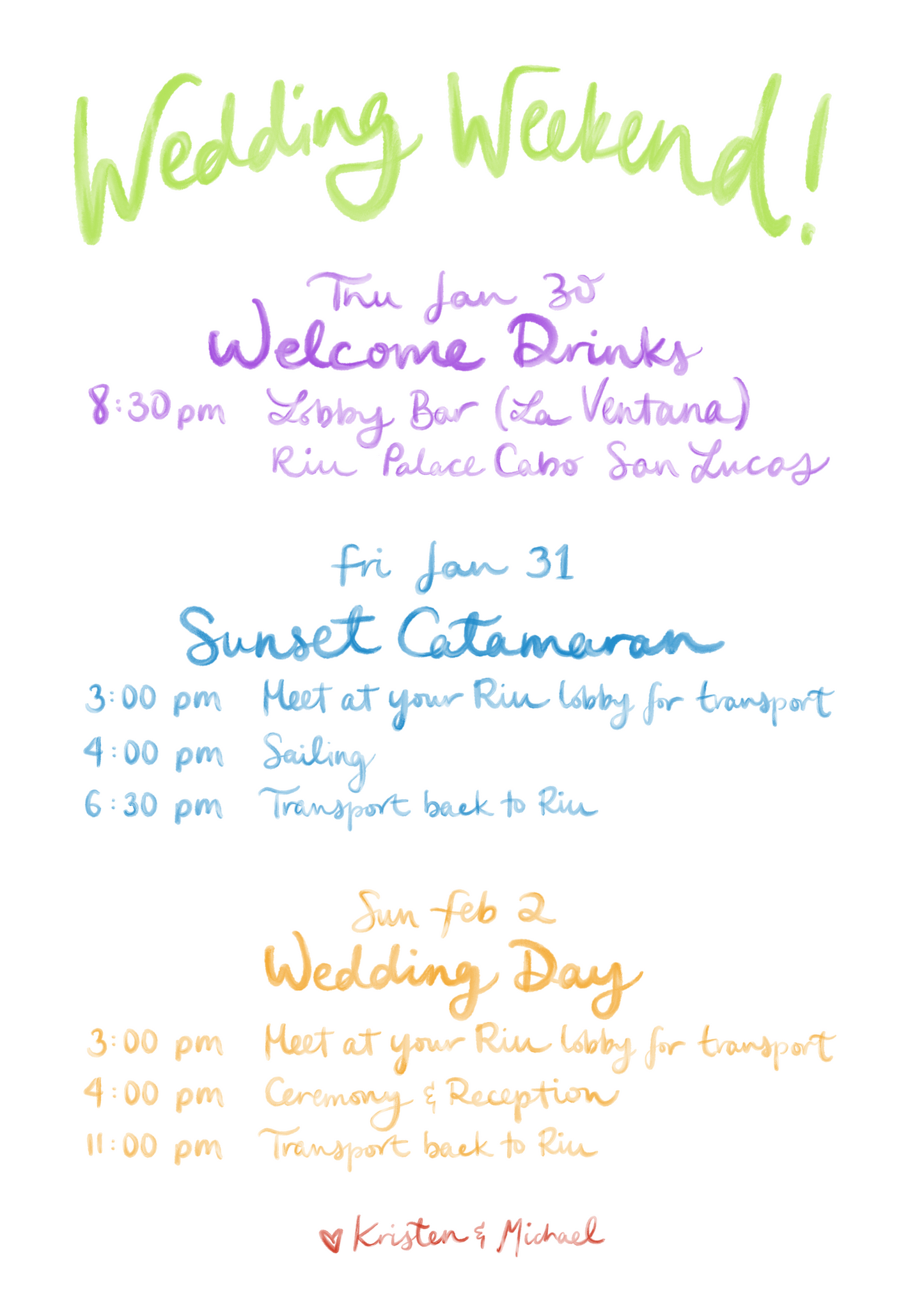 The Watercolour Itinerary