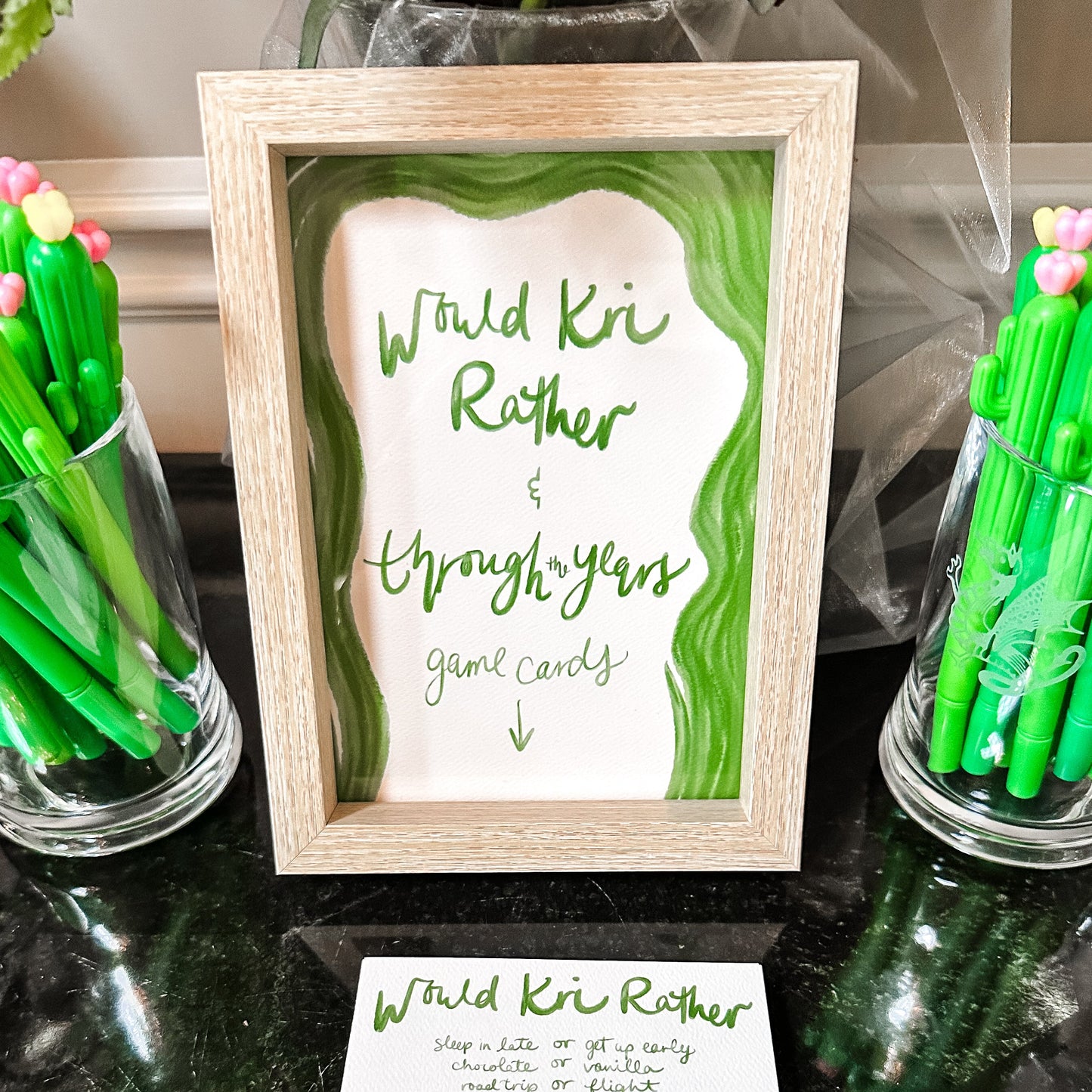 The Watercolour Sign