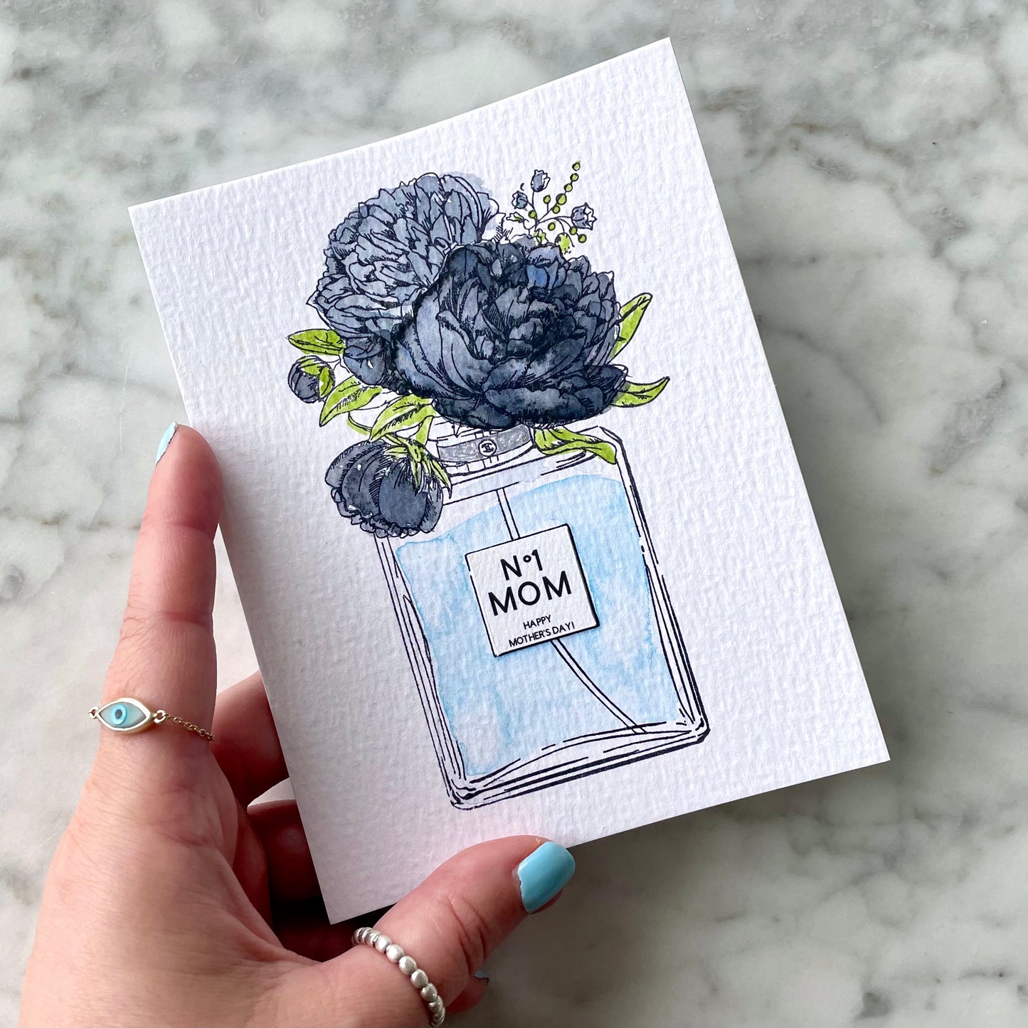 The №5 Perfume Mother's Day Card