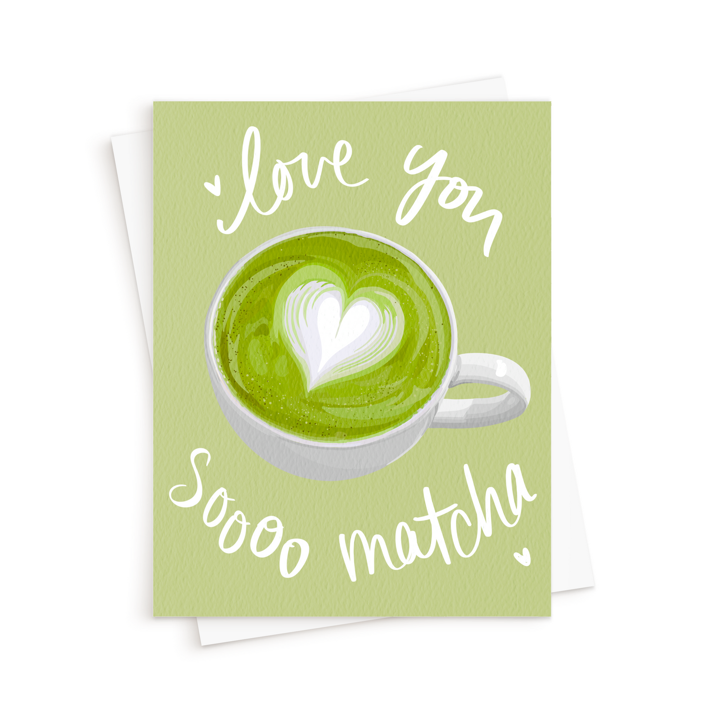 The Matcha Love Card