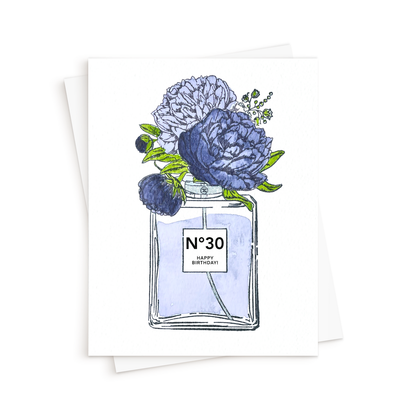 The №5 Perfume Birthday Card