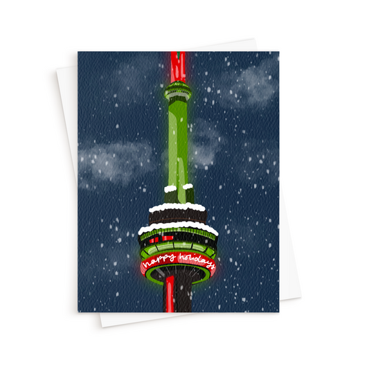 The CN Tower Holiday Card