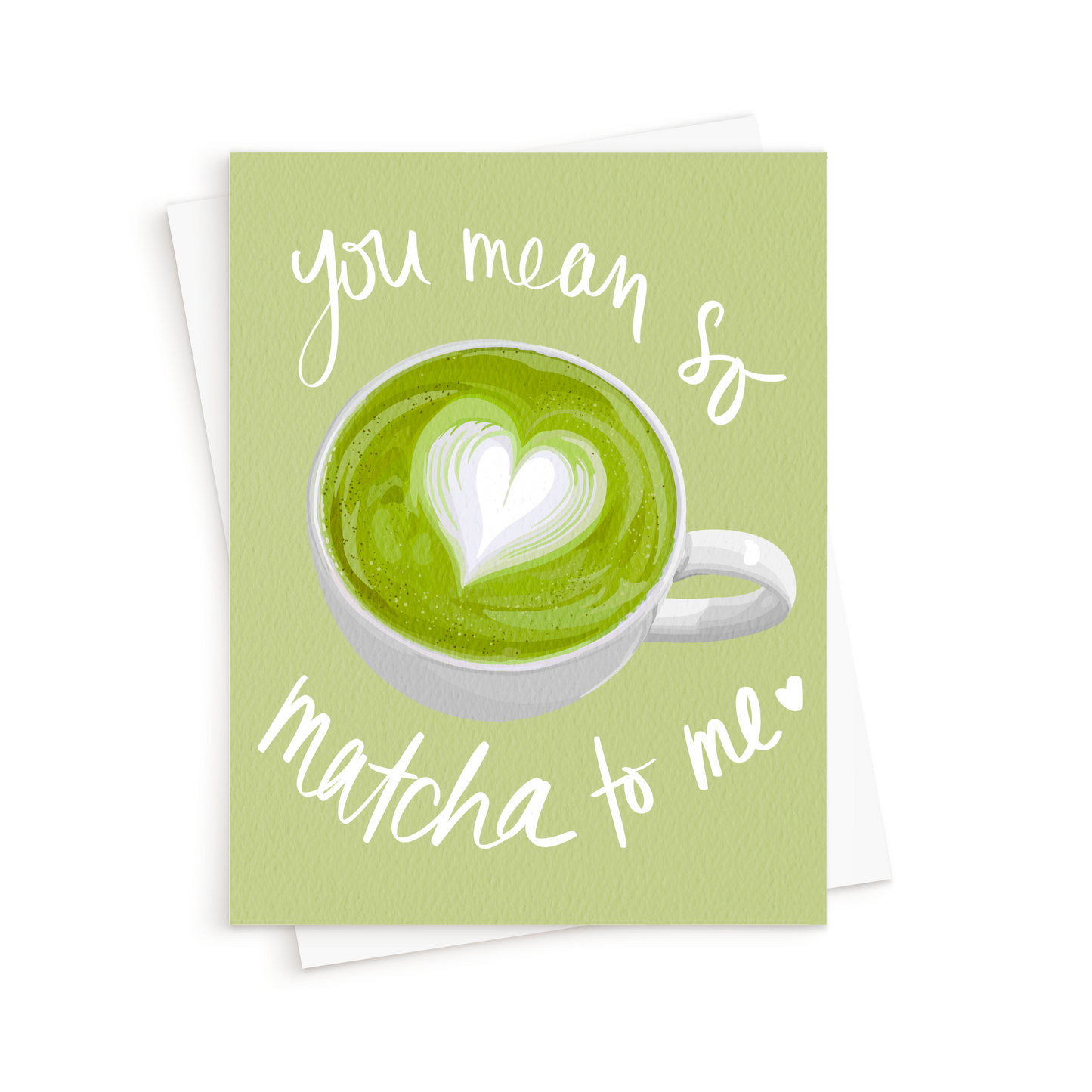 The Matcha Love Card