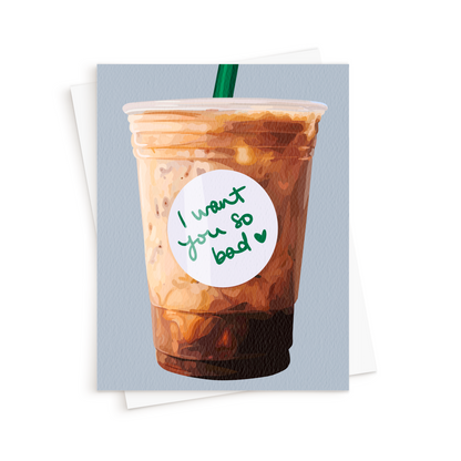 The Iced Coffee Card