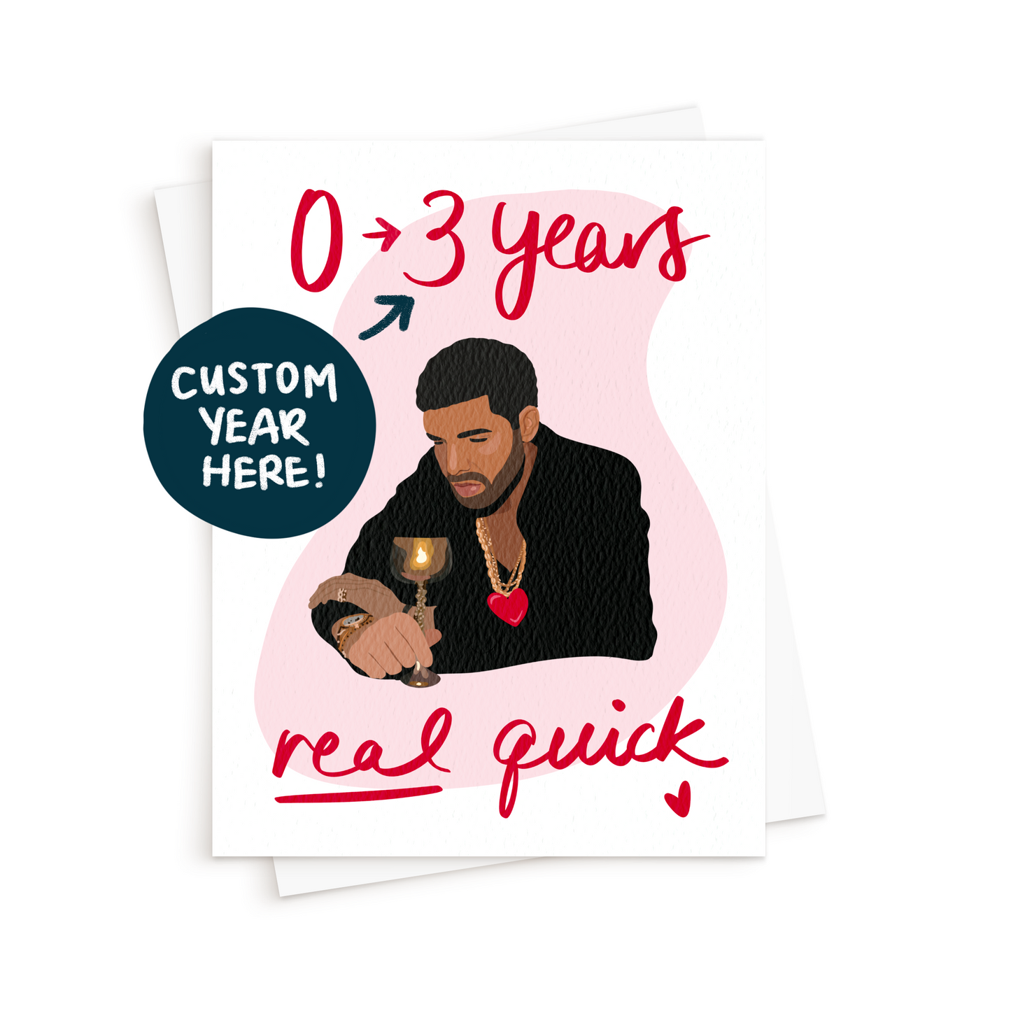 The Drake 0 to Anniversary Real Quick Card