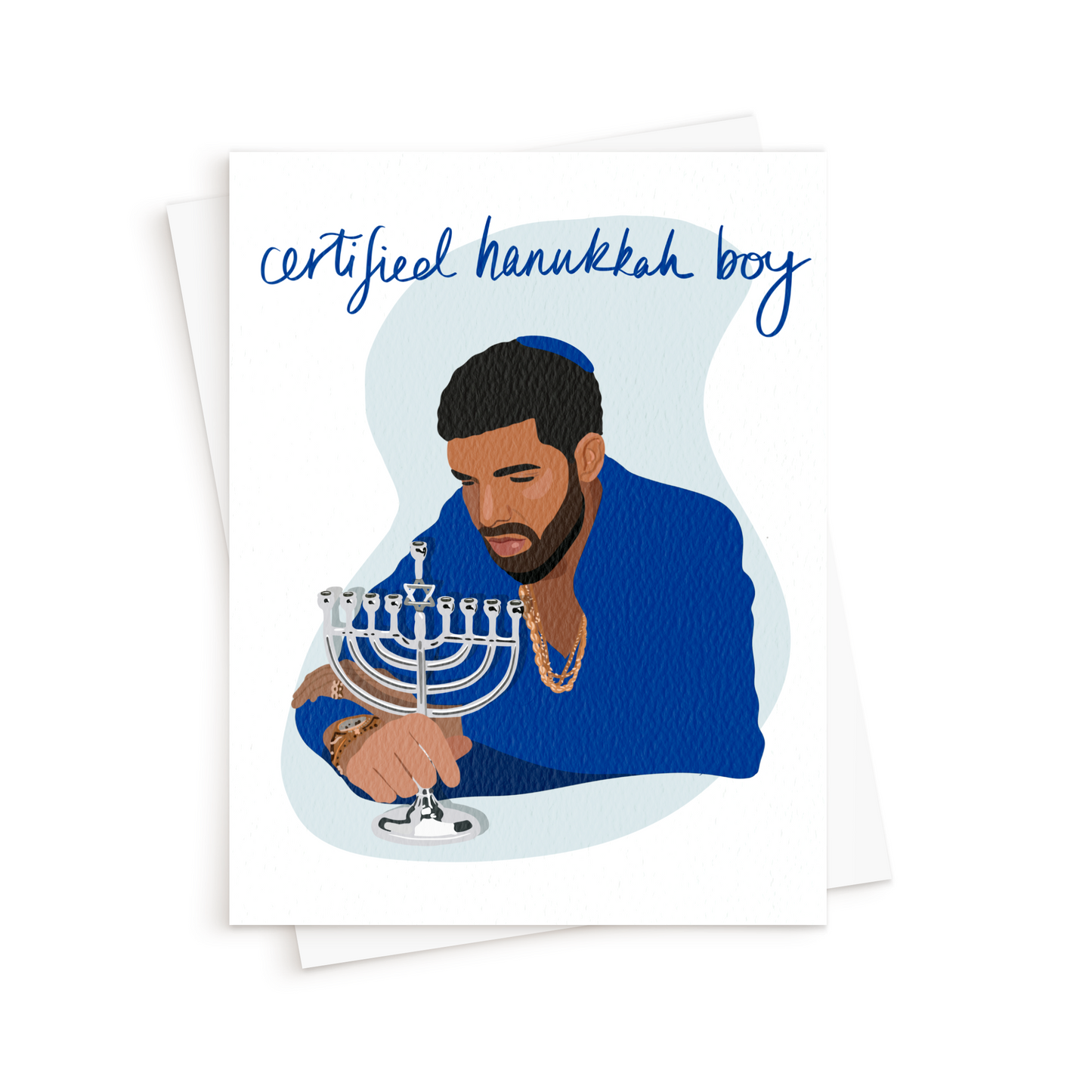 The Certified Hanukkah Boy Card