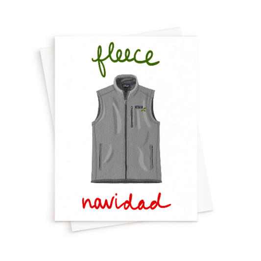 The Fleece Navidad Card