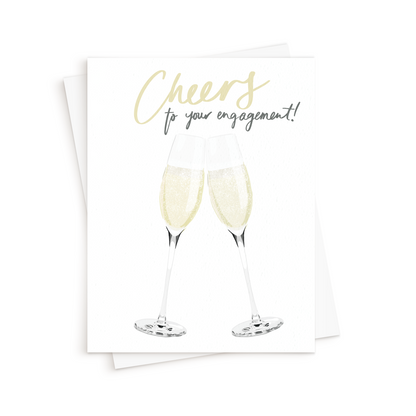 The Champagne Cheers Card