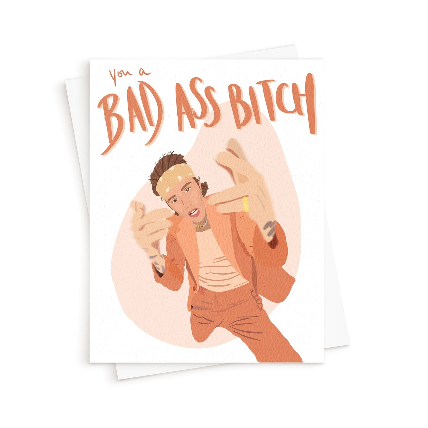 The Peaches Card. Justin Bieber Peaches Card. Greeting Cards.