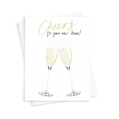 The Champagne Cheers Card