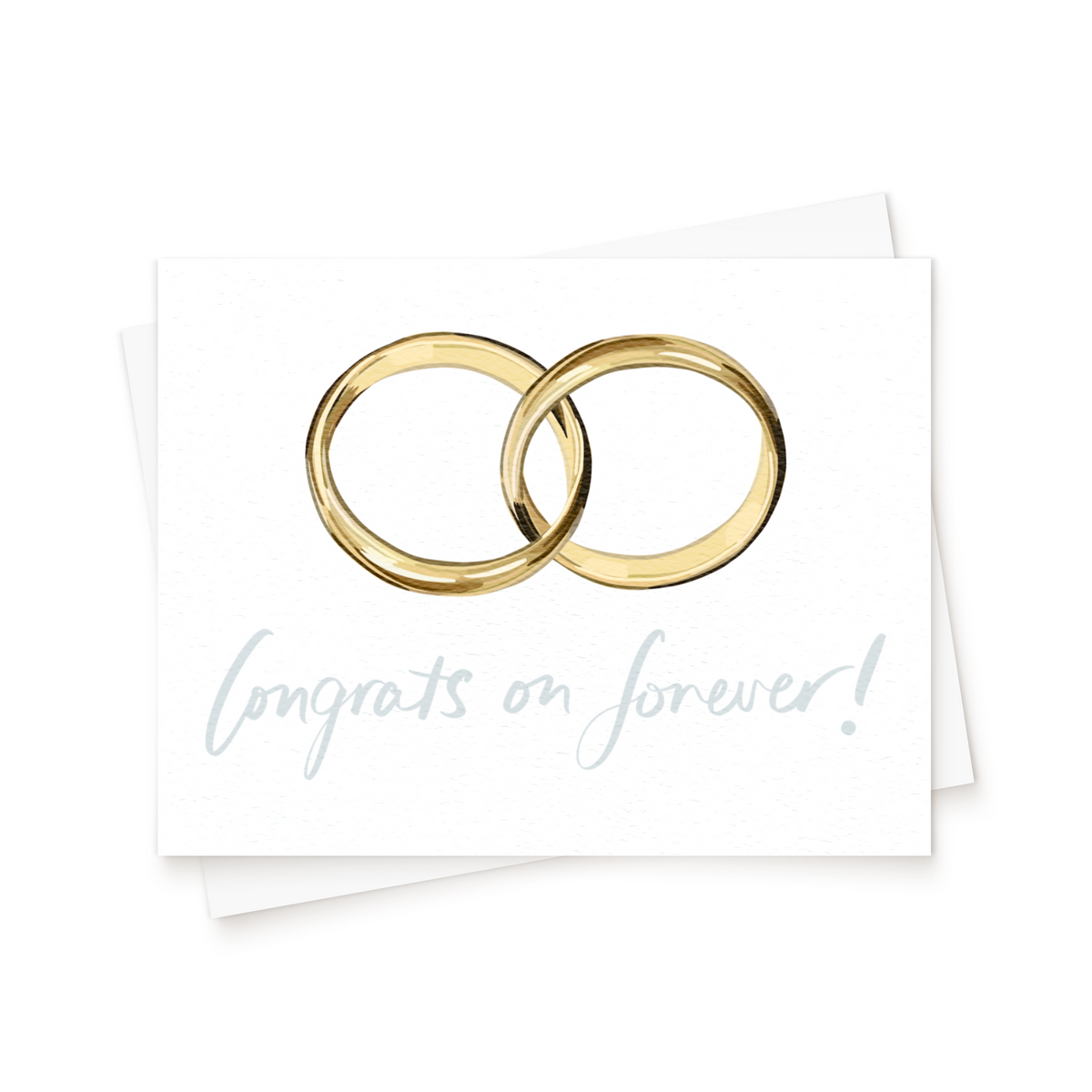 Wedding Rings Card Design The Wedding Rings Card | Custom & Fun Greeting Cards | Queen B Cards