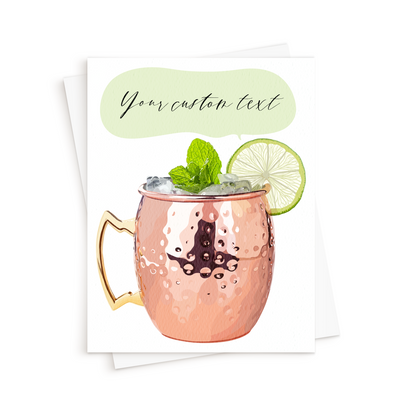 The Moscow Mule Birthday Card