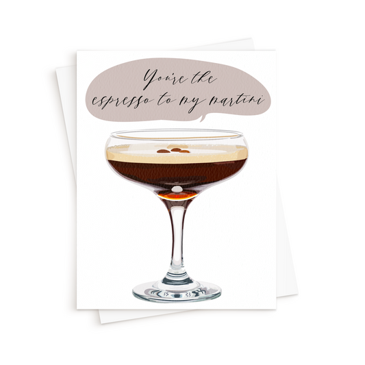 The Espresso Martini Card