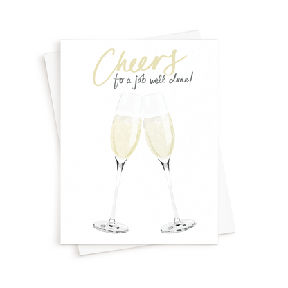 The Champagne Cheers Card