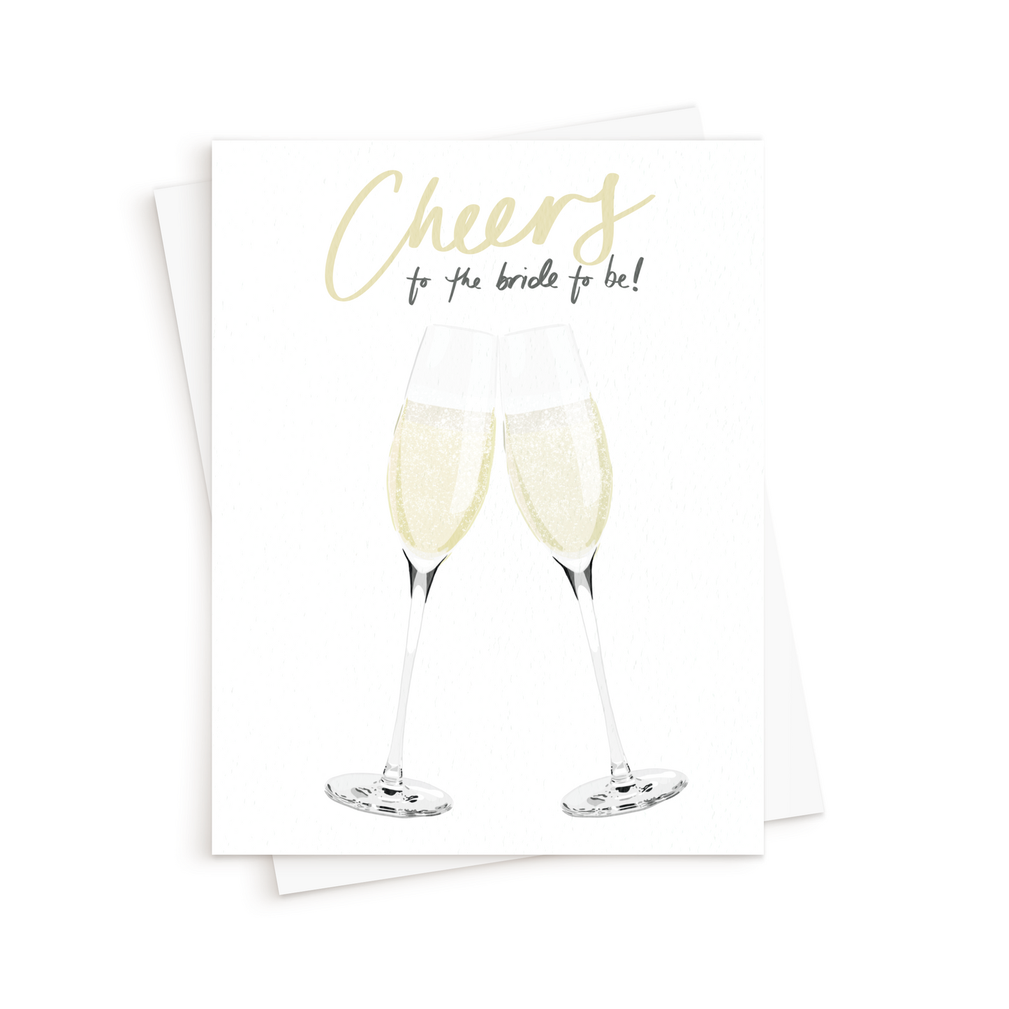 The Champagne Cheers Card
