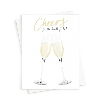 The Champagne Cheers Card