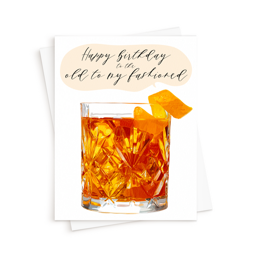 The Old Fashioned Birthday Card