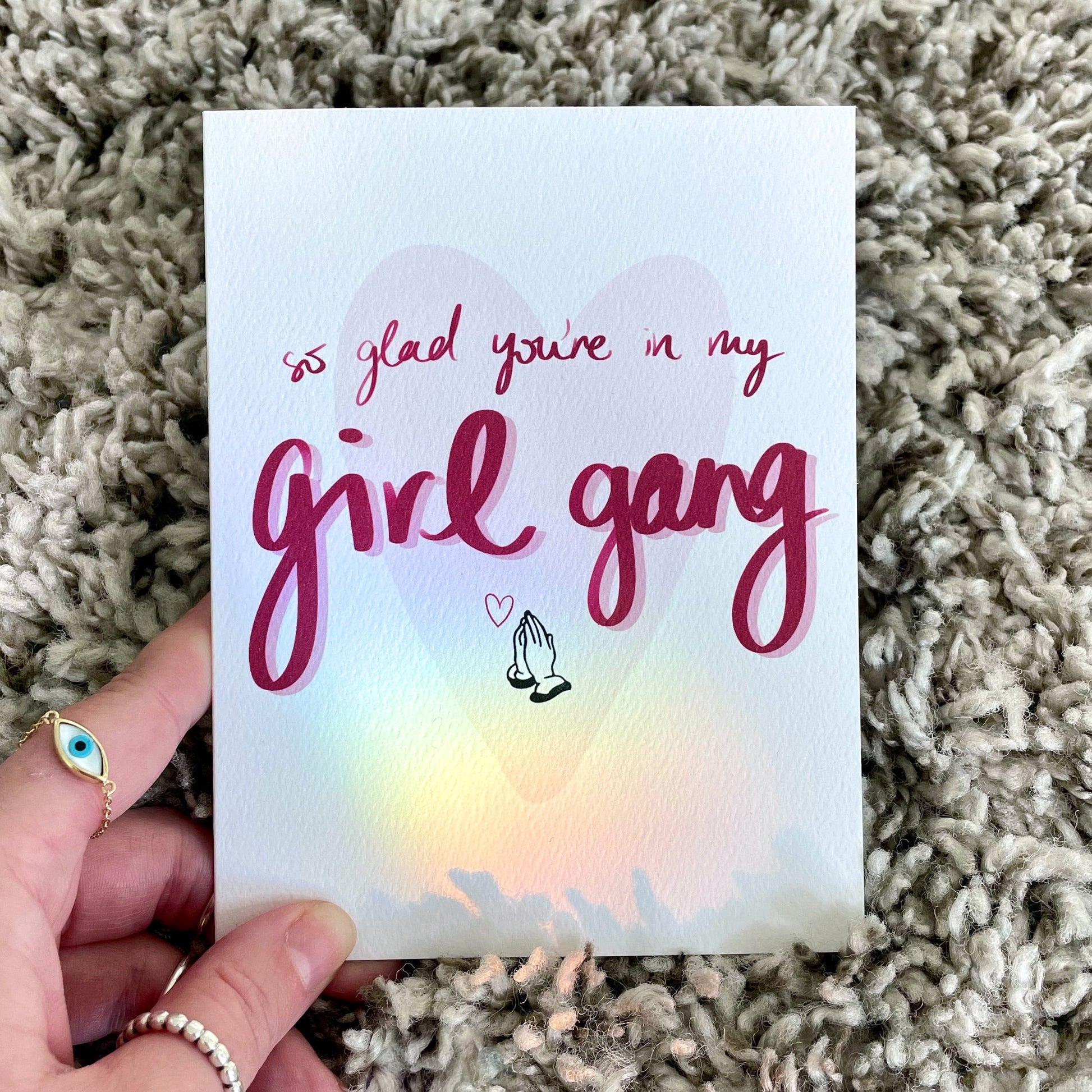 The Girl Gang Card. Fun and custom greeting cards.