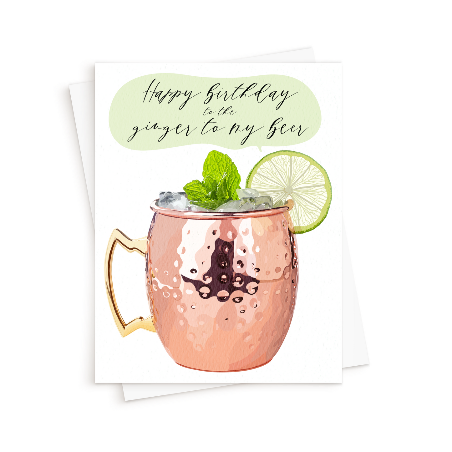 The Moscow Mule Birthday Card
