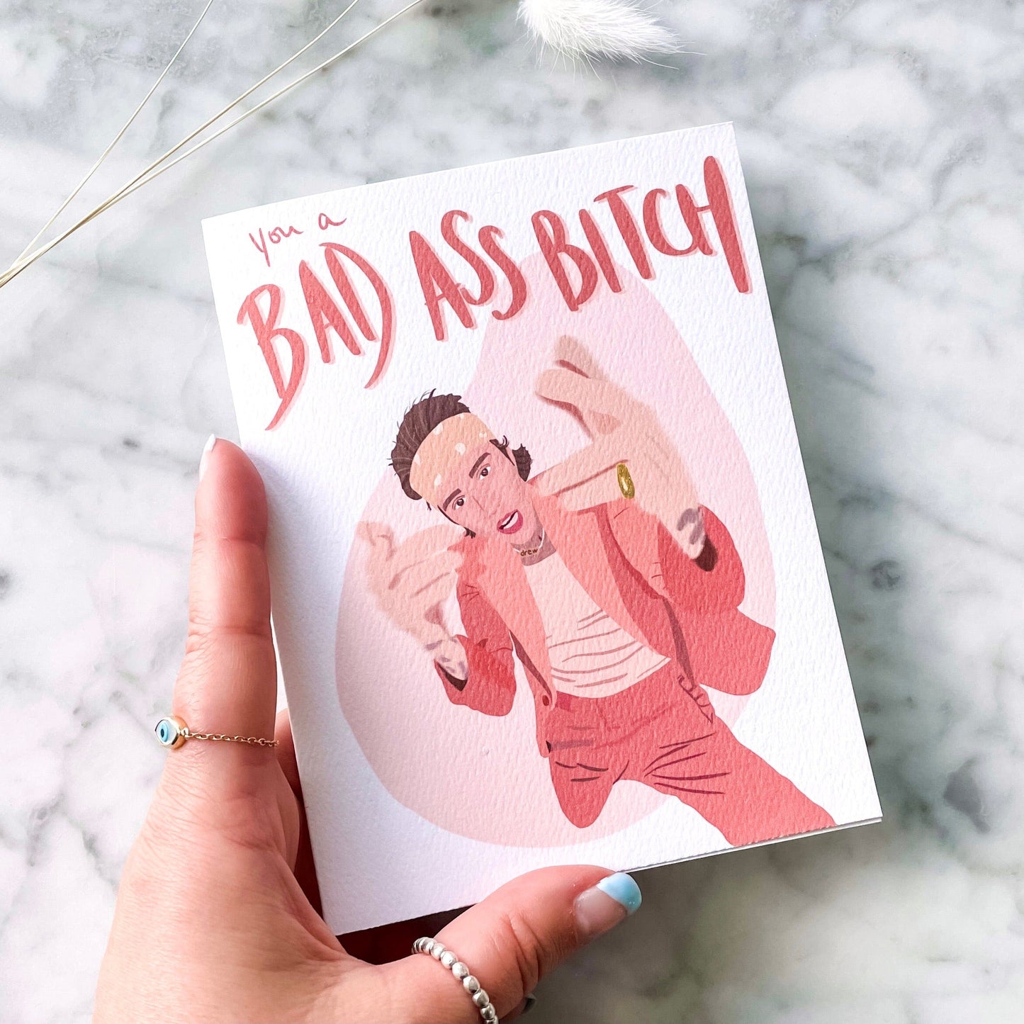 The Peaches Card. Justin Bieber Peaches Card. Greeting Cards.