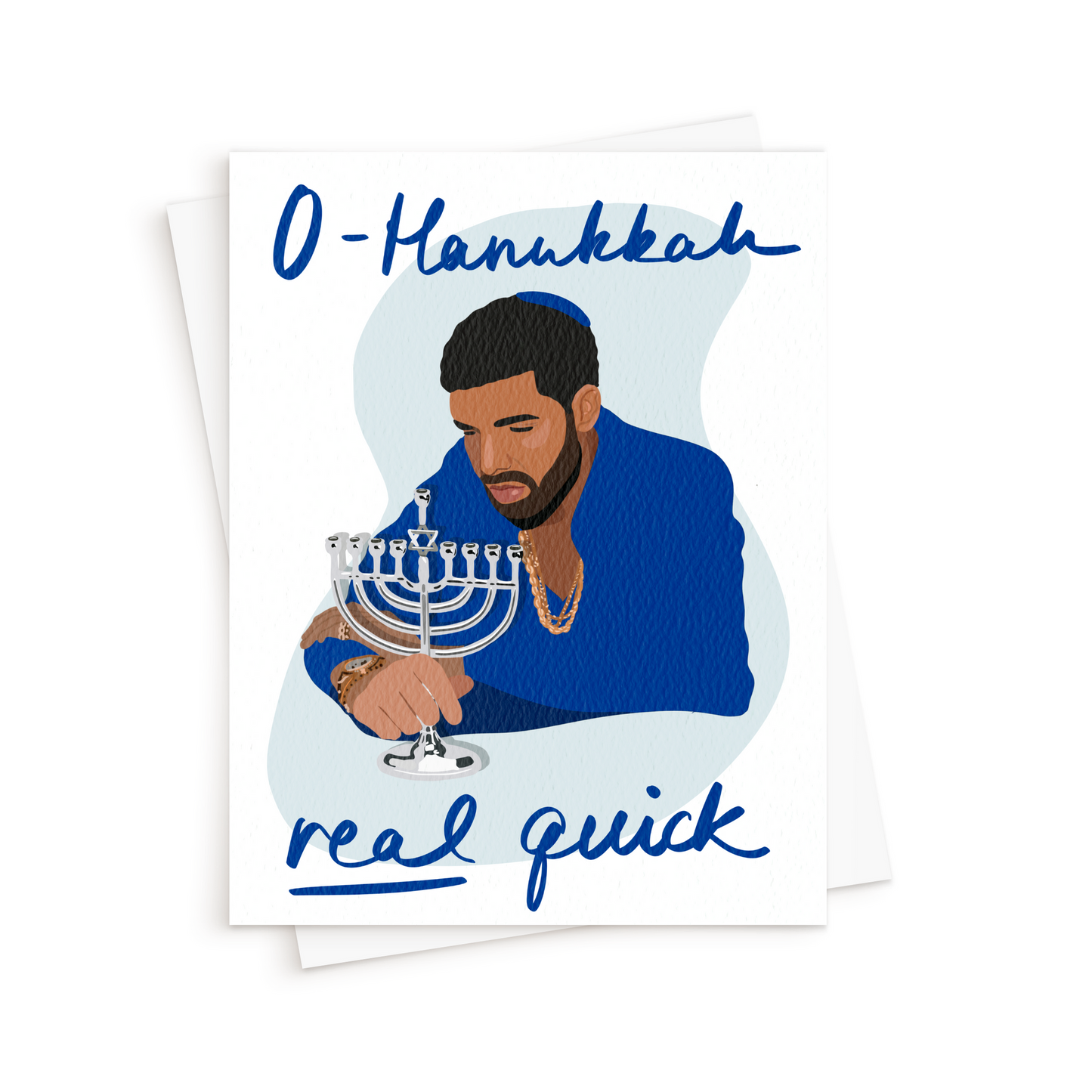 The Drake 0-Hanukkah Real Quick Card