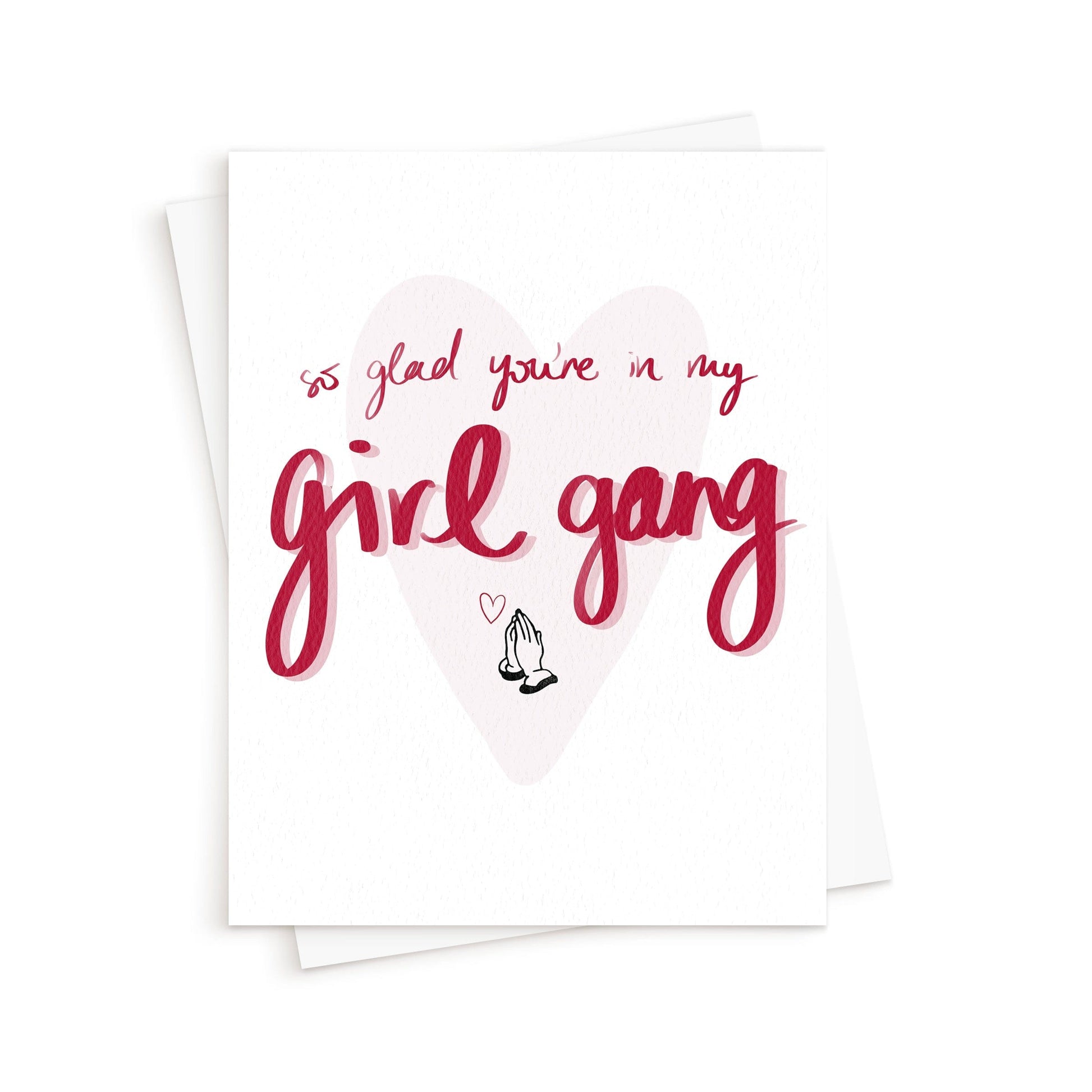 The Girl Gang Card. Fun and custom greeting cards.