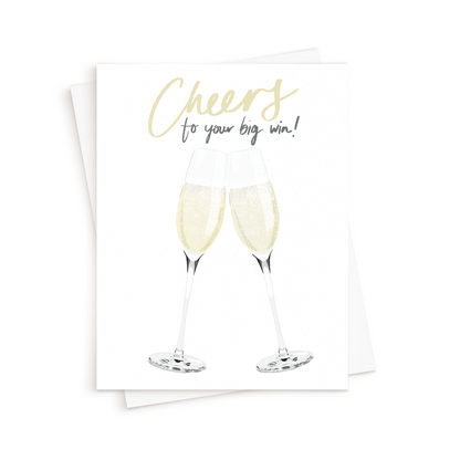 The Champagne Cheers Card