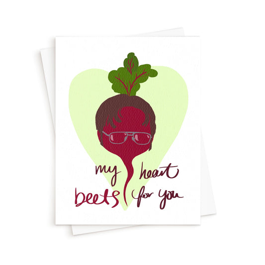 The Dwight Beets Card. The Office Series Inspired Card.